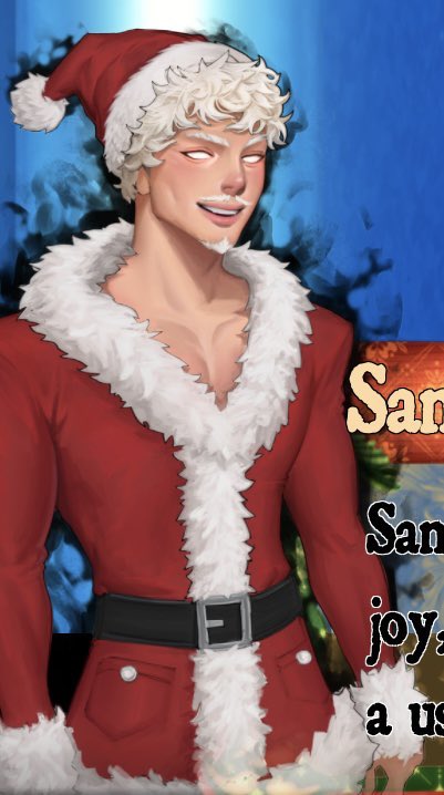 and the “worst interpretation of santa claus” award goes to dress to impress