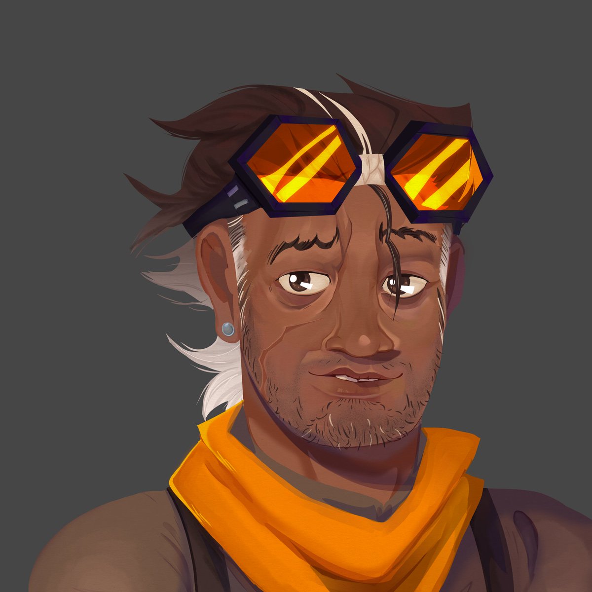 Nert_zz's tweet image. My DND character, but I attempt an Arcane style study type thing :P