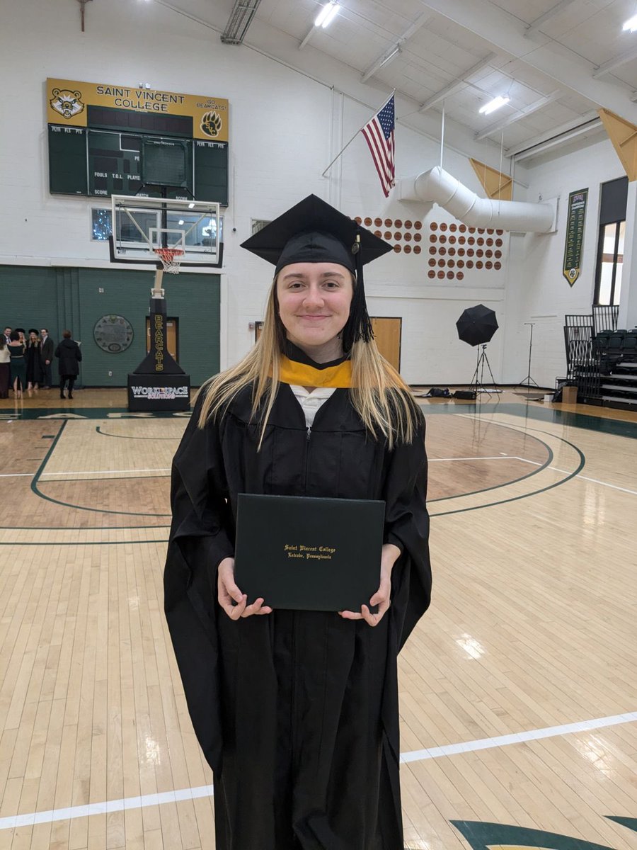 Congrats to our student assistant, Madison Weber, on completing her masters degree! We are very proud of you! Once a Bearcat, Always a Bearcat.
