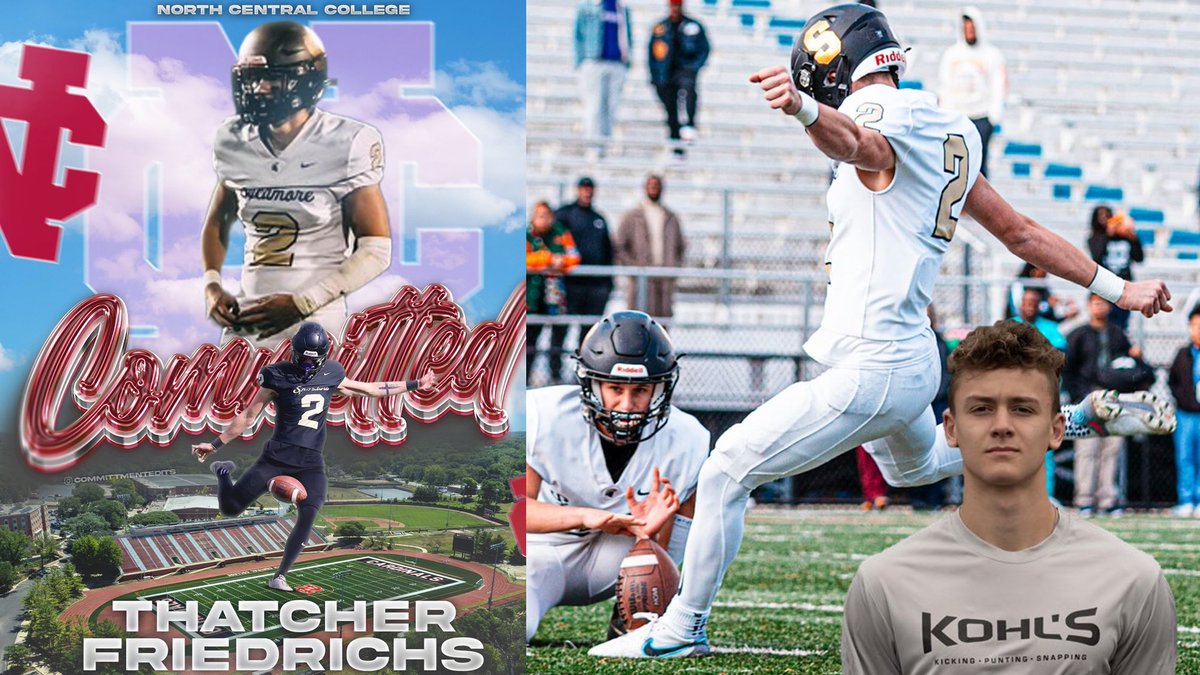 Keith Smilie (@nexgenscouting) on Twitter photo 2025 K/P Thatcher Friedrichs <a href="/thatcherF_02/">Thatcher Friedrichs</a> Sycamore HS <a href="/SycoFootball/">SHS Football</a> (Sycamore-Illinois) has committed to CCIW North Central College <a href="/football_ncc/">NCC Football</a> 2025 K/P Thatcher Friedrichs <a href="/thatcherF_02/">Thatcher Friedrichs</a> Sycamore HS <a href="/SycoFootball/">SHS Football</a> (Sycamore-Illinois) has committed to CCIW North Central College <a href="/football_ncc/">NCC Football</a>