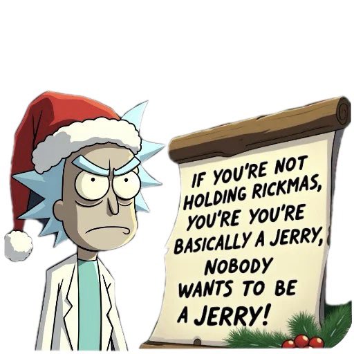 YurronX's tweet image. #Rickmas #christmas #meme