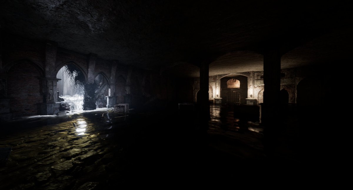 Confrontedgame's tweet image. The Catacombs of San Gennaro in Italy inspired part of the Crypts in Confronted. This large open space suddenly gives players a sense of dread in contrast to the tight corridors and rooms.
#crypts #catacombs #castle #gameart #indiegame #horrorgame #gamer #gamedev #Italy