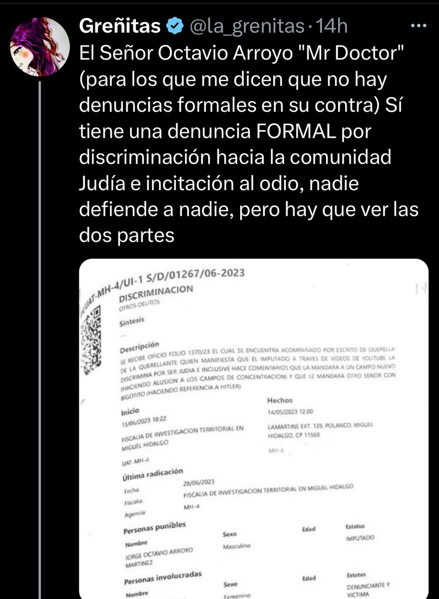TendenciasMX's tweet photo. Ahora Maryfer Centeno le pagó a un grupo de tuiteros “políticos” como @GlodeJo07 y @AlexBaks82 entre otros, para sacar chismes viejos del tal Mr. Doctor, todos casualmente al mismo tiempo 🫢 

Qué pinches muertos de hambre pobretones rentándose de paleros 😂 https://t.co/gMz95qT4Bh