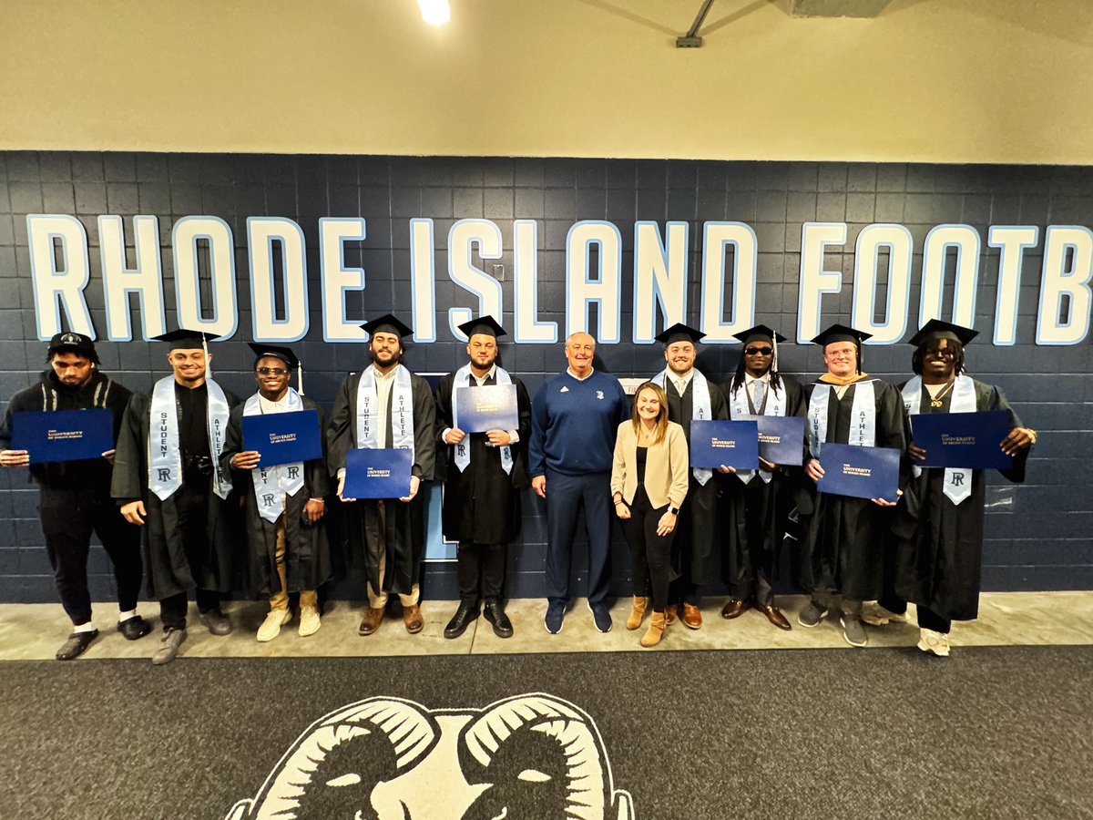 Rhody Football (@rhodyfootball) on Twitter photo con𝐆𝐑𝐀𝐃ulations to everyone who earned a degree from the <a href="/universityofri/">URI</a> today 👏🎓📜
#GoRhody con𝐆𝐑𝐀𝐃ulations to everyone who earned a degree from the <a href="/universityofri/">URI</a> today 👏🎓📜
#GoRhody