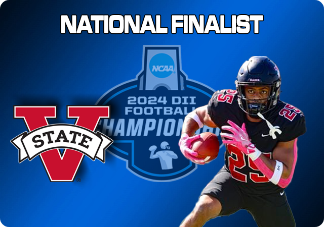 Final score:
Valdosta State 35
Minnesota State 21
Valdosta State advances to the national championship game next Saturday in McKinney, Texas
