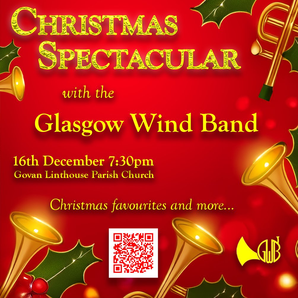 Berrie Big Band (@berriebigband) on Twitter photo If anyone's in the mood for more festive music, many of our big band regulars shall be performing with the <a href="/glasgowwindband/">Glasgow Wind Band</a> for their annual Christmas concert on Monday evening.
The venue is The Govan and Linthouse Parish Church <a href="/govanlinthousep/">Govan & Linthouse Parish Church</a>, tickets: gwb.org.uk/tickets If anyone's in the mood for more festive music, many of our big band regulars shall be performing with the <a href="/glasgowwindband/">Glasgow Wind Band</a> for their annual Christmas concert on Monday evening.
The venue is The Govan and Linthouse Parish Church <a href="/govanlinthousep/">Govan & Linthouse Parish Church</a>, tickets: gwb.org.uk/tickets