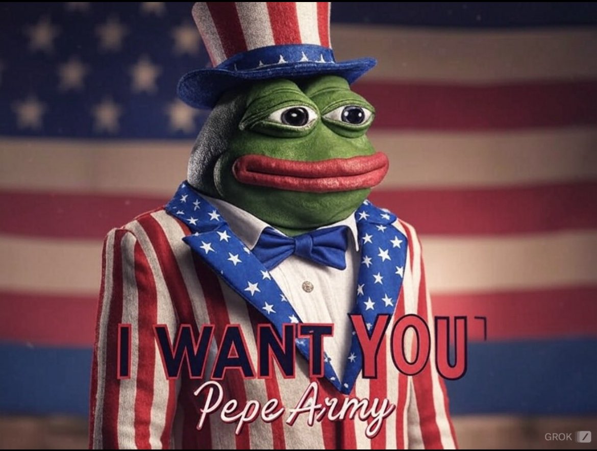 IPostCrypto's tweet image. I want to grow my frens on here, ANY $PEPE Bullposters just reply and i’ll follow you , LETS GROW 🐸🫡