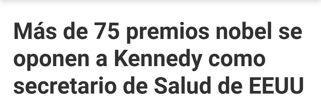 Cuál será el motivo, porque esos coños no dicen ni pio contra guerras, 5G, energías fosiles, comida chatarra, guerra mediática o  manicuras globales?

<a href="/realDonaldTrump/">Donald J. Trump</a>
<a href="/RobertKennedyJr/">Robert F. Kennedy Jr</a>