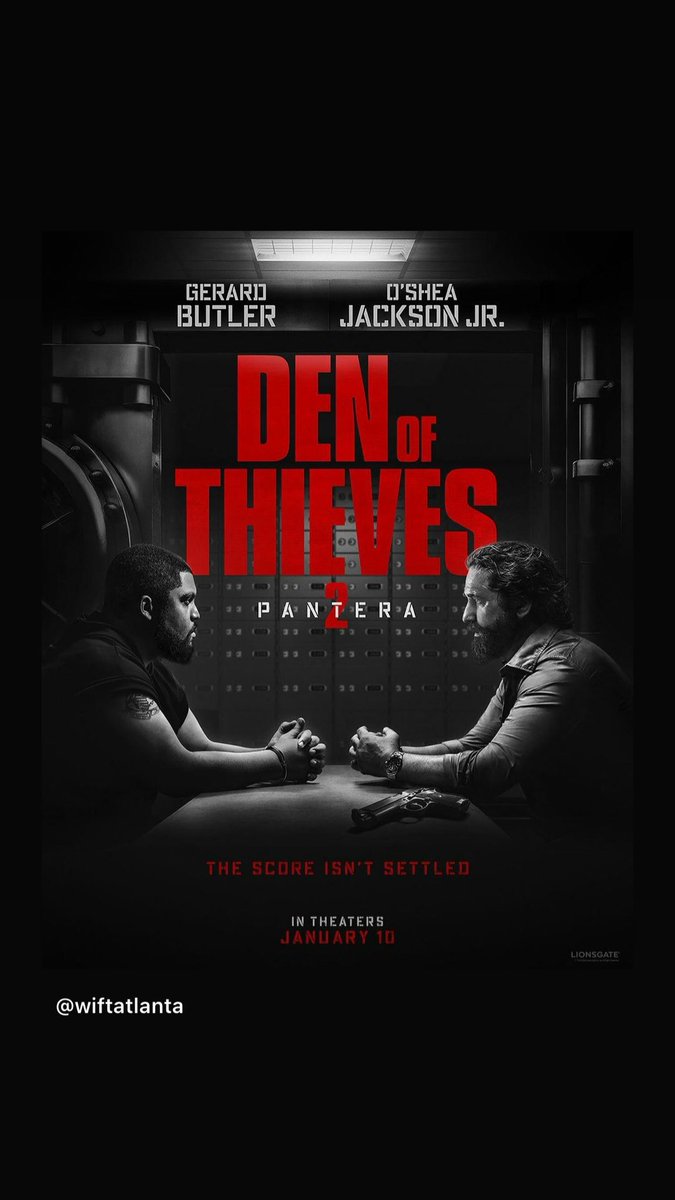 You’re invited to a Special Screening of DEN OF THIEVES 2: PANTERA. Wed., December 18th @ Regal Atlantic Station Stadium 16. Doors open: 6 PM. RSVP to get tickets and use Code: ALLIEDDENOFTHIEVES 

lionsgatescreenings.com/movie_landing/…

#WIFTA #AdvanceScreening #DenofThieves 🎬