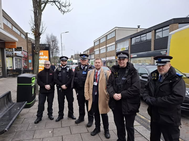 Cllr Fosten welcomed council officers on a ward walk with the SNT to understand their priorities in reducing crime, the main issue: No CCTV. He also raised how to address fly tipping. There will be a meeting with the leader and cabinet member shortly to discuss the findings.