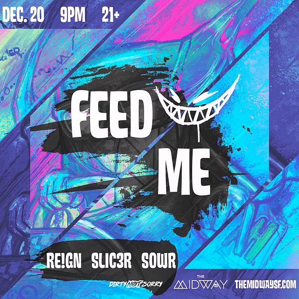 Getting goofy &amp; groovy for <a href="/feedme/">Feed Me</a> 
NEXT FRIDAY 12/20 at <a href="/Themidwaysf/">The Midway SF</a> 😁

This is my Midway SF debut in the Gods and Monsters Room! Can’t believe I get to be supporting an OG on tour🫶🏽😭Revisiting my roots for this w house, techno &amp; trance🥰 LFG!
 
🎟️ tinyurl.com/2p6wyh4w 🎟️