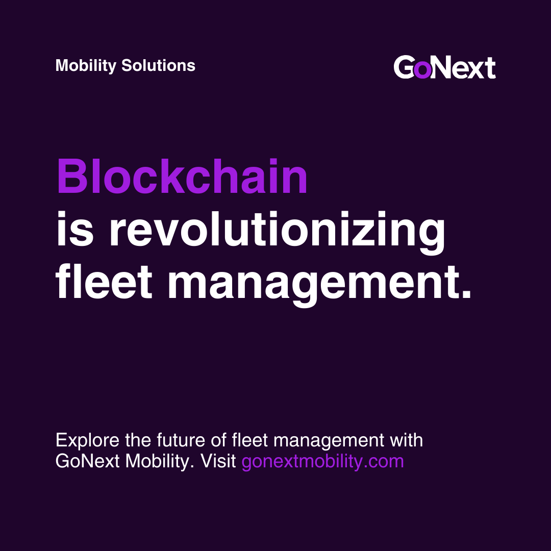 gonextmobility's tweet photo. Blockchain and crypto wallets are transforming fleet management.

GoNext Mobility is at the forefront of this revolution, driving innovation and creating a more secure and efficient future for mobility.

#GoNextMobility #FleetManagement #Blockchain #CryptoWallets https://t.co/ZXKNnhuVhK
