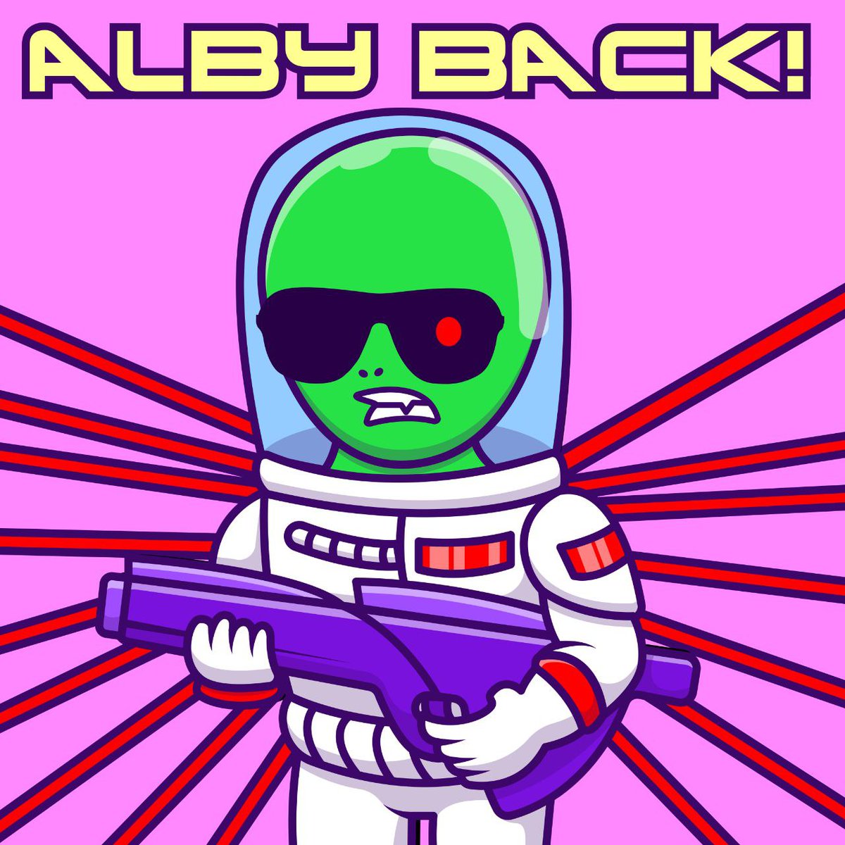Alby The Alien tweet media