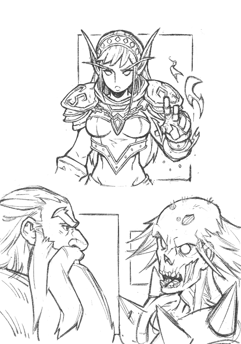 Z (@zachsnyderart) on Twitter photo 