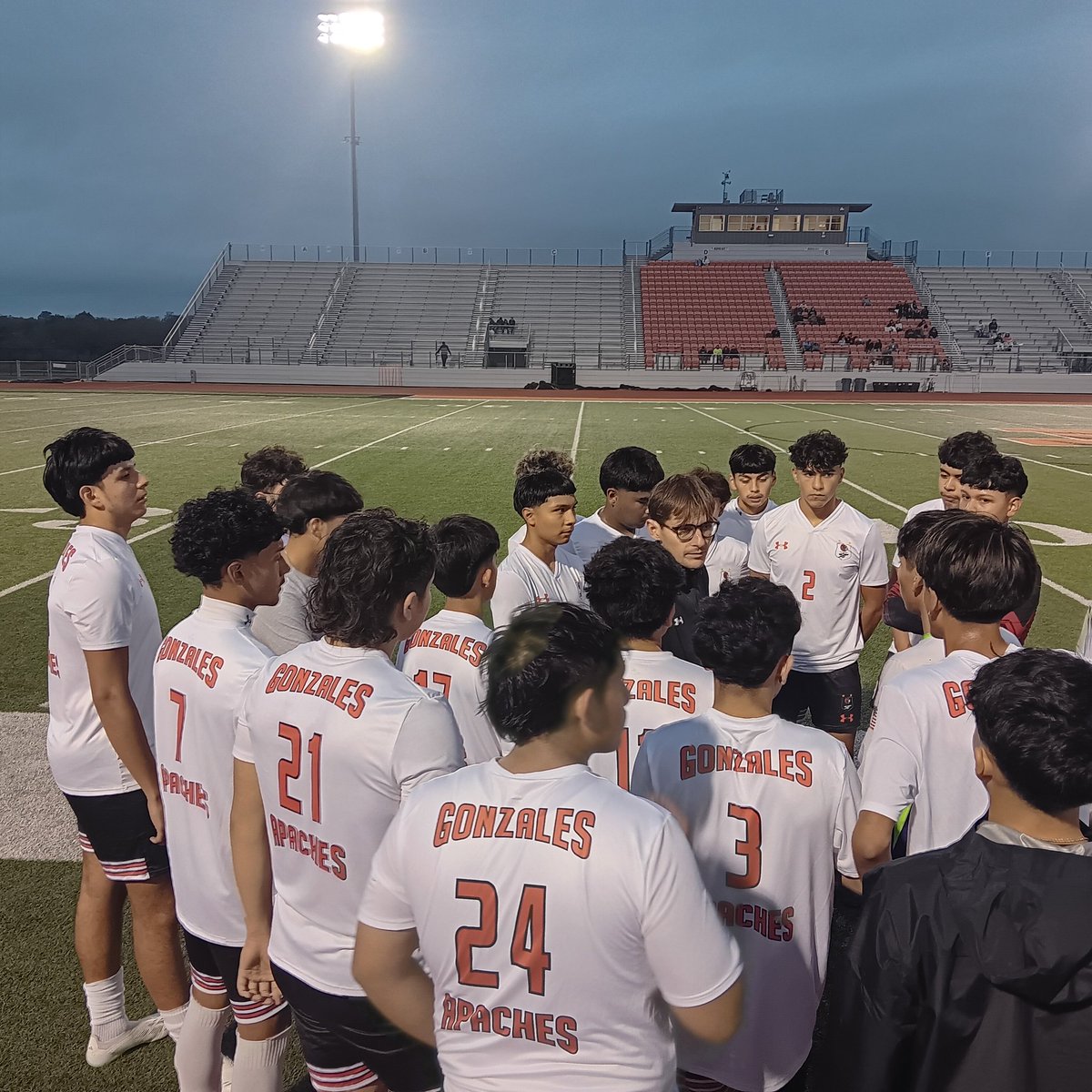 1st games of the season! All teams walk away with their first wins! <a href="/BoosterApache/">Gonzales Apache Athletic Booster Club</a> <a href="/apache_M_Soccer/">Gonzales Apaches FC</a> <a href="/Apaches_GHS/">Gonzales HS Apaches</a> <a href="/ApachesGHS/">Apache Athletics</a> <a href="/gonzales_isd/">Gonzales ISD</a>