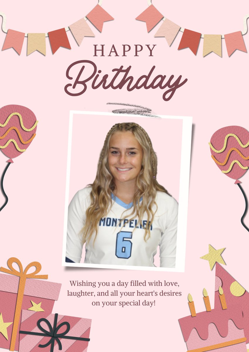 LocosVolleyball's tweet photo. Happy birthday to our Senior Kelsie Bumb!!! We hope you have the best day!! ❤️ https://t.co/9Gz9pfa9Rk
