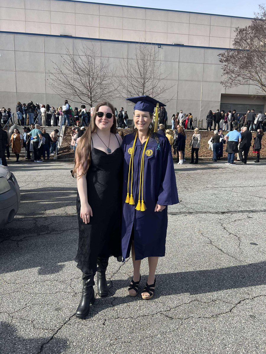 Wiccan_Dragon's tweet photo. Proof that it’s never too late to make a new start! I finally did it!! #uncggrad https://t.co/lPV0aWXjtB