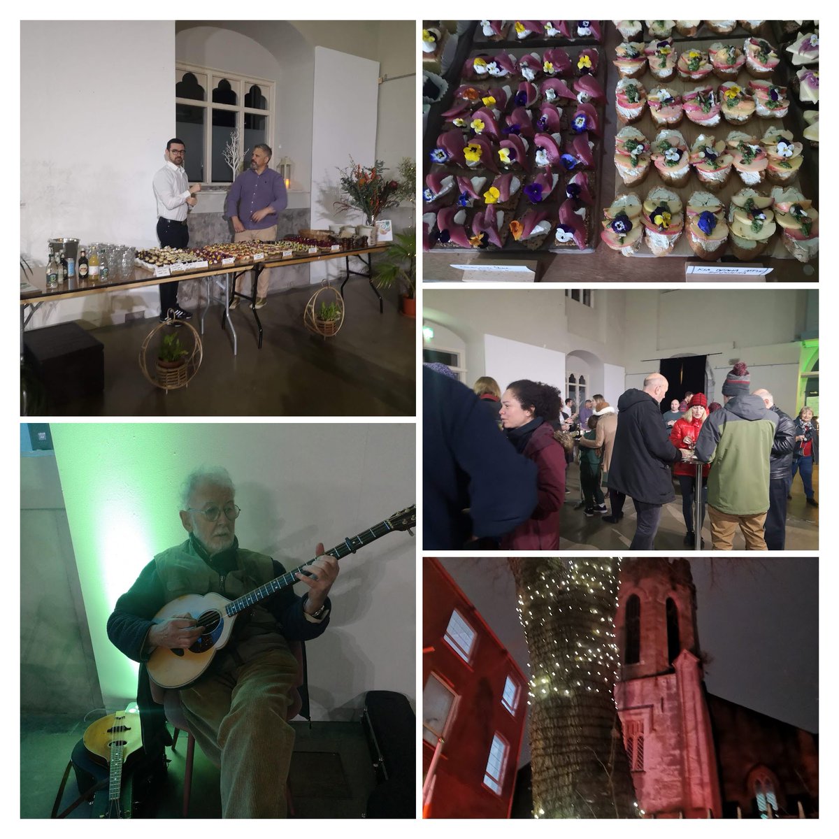 <a href="/FintanKelly_/">Fintan Kelly</a> <a href="/IrishEnvNet/">Irish Enviro Network</a> <a href="/CorkBusinesses/">Cork Businesses</a> <a href="/corkcitycouncil/">Cork City Council</a> <a href="/ShamrockSpring/">Deirdre 💚</a> <a href="/justinbyrne42/">Justin Byrne 🇺🇦</a> <a href="/RobGandola/">Rob Gandola</a> <a href="/greenspacescork/">Green Spaces For Health</a> <a href="/bride_project/">FarmingWithNature-BRIDE Project</a> <a href="/ChrisWolny/">Chris Wolny 🇵🇱💯🇮🇪 #Cork #CCFC84PL #CorkGreens</a> <a href="/CorkCityPPN/">Cork City Public Participation Network</a> <a href="/Corkcoco/">Cork County Council</a> <a href="/CorkCountyPPN/">Cork County PPN</a> <a href="/tmfcork/">The Transport and Mobility Forum</a> Thanks to Daniel &amp; the team <a href="/StPetersCork/">St. Peter's Cork</a> for the great set-up, to Clare Condon &amp; her team <a href="/GoodDayDeli/">Good Day Deli</a> for the most attractive &amp; delicious canapes in Ireland! To Cork's own iconic Jimmy Crowley for the music &amp; Diane Cusack for photos (exception this collage) <a href="/irishexaminer/">Irish Examiner</a>