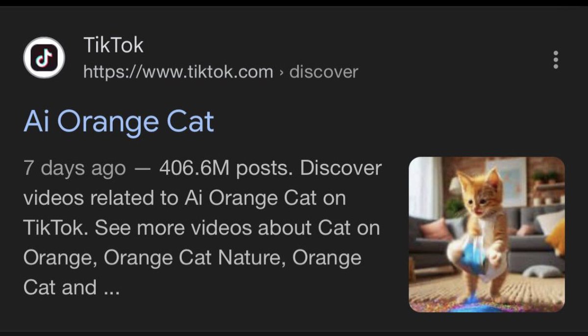 <a href="/DaveeTrades/">Dave</a> <a href="/laffy/">laffy</a> Buy $Orange

$Orange is the new $Apple

viral tiktok Cat 500M views 

tiktok.com/@catwithorange…

Don’t miss $Orange

4Fg1ZEdpEvJGQdqFgMqzCmK94nCBknmRpVe5GM1ipump

t.me/catwithorangep…