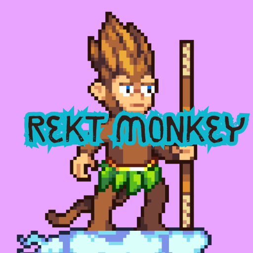 HyperMonkeyKing's tweet photo. 🚨 Sneak Peek Alert! 🚨
Meet "Rekt Monkey" 🐒💥
Once, this little monkey tried to ape into a huge trade... but got rekt! 📉
Now, he's here to remind you: not every swing is a win. 😅
Stay tuned for more wild stickers from the #HyperMonkey family! 🚀🍌
#CryptoFails #NFT https://t.co/4ty0FV0VZu