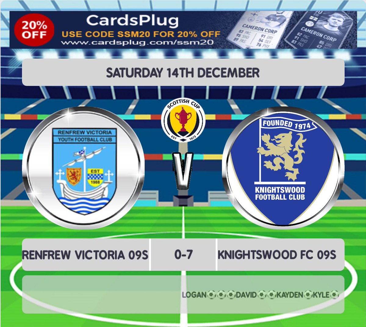 Knightswood FC 2009s tweet media