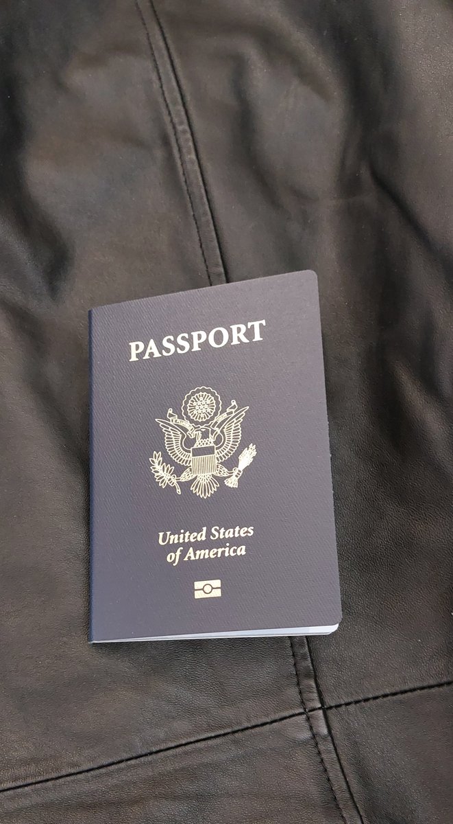 New passport book just arrived ! #USA 🇺🇸