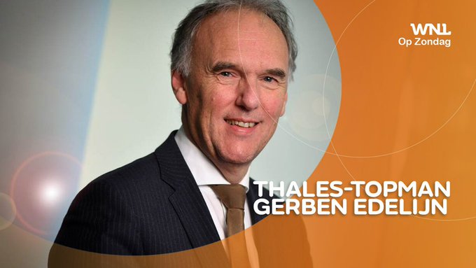 Nu bij WNL Op Zondag: Gerben Edelijn, de CEO van Thales, het grootste defensiebedrijf van ons land. Hoe staat het met de Nederlandse defensie-industrie? Kijk nu op <a href="/NPO1/">NPO 1</a> #WNL <a href="/thalesnederland/">Thales Nederland</a>
