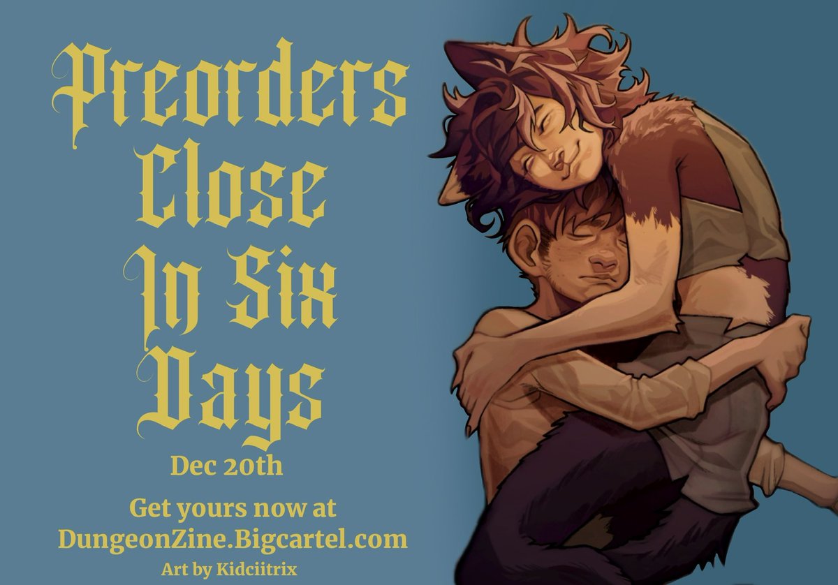 dungeonzine's tweet photo. ⊱ 🥘 PRE-ORDERS CLOSE IN 6 DAYS 🥘 ⊰

Treat yourself this festive season and indulge in some heart-warming dungeon delights! Pre-orders close Dec 20th! 🎁

🫕 Art by @kidciitrix 
💸 https://t.co/5KrnU4zefm https://t.co/72xuN2zLVv
