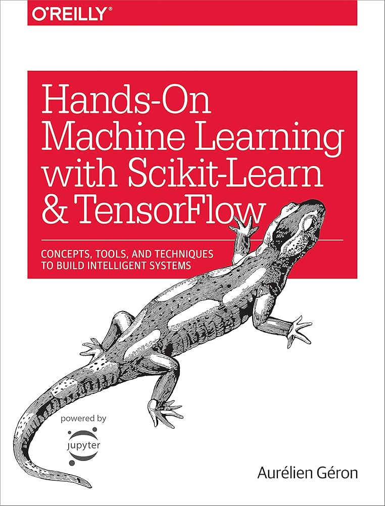 رُقية بن جميل (@jroqaiah) on Twitter photo هو كتاب شامل في مجال التعلم الآلي (Machine Learning) تم نصحي بقراءته. يتناول الكتاب موضوعات متعددة تبدأ من الأساسيات مثل الانحدار (Regression) والتصنيف (Classification) باستخدام مكتبة Scikit-Learn، إلى مواضيع أكثر تقدمًا
Hands-On Machine Learning with Scikit-Learn and TensorFlow هو كتاب شامل في مجال التعلم الآلي (Machine Learning) تم نصحي بقراءته. يتناول الكتاب موضوعات متعددة تبدأ من الأساسيات مثل الانحدار (Regression) والتصنيف (Classification) باستخدام مكتبة Scikit-Learn، إلى مواضيع أكثر تقدمًا
Hands-On Machine Learning with Scikit-Learn and TensorFlow