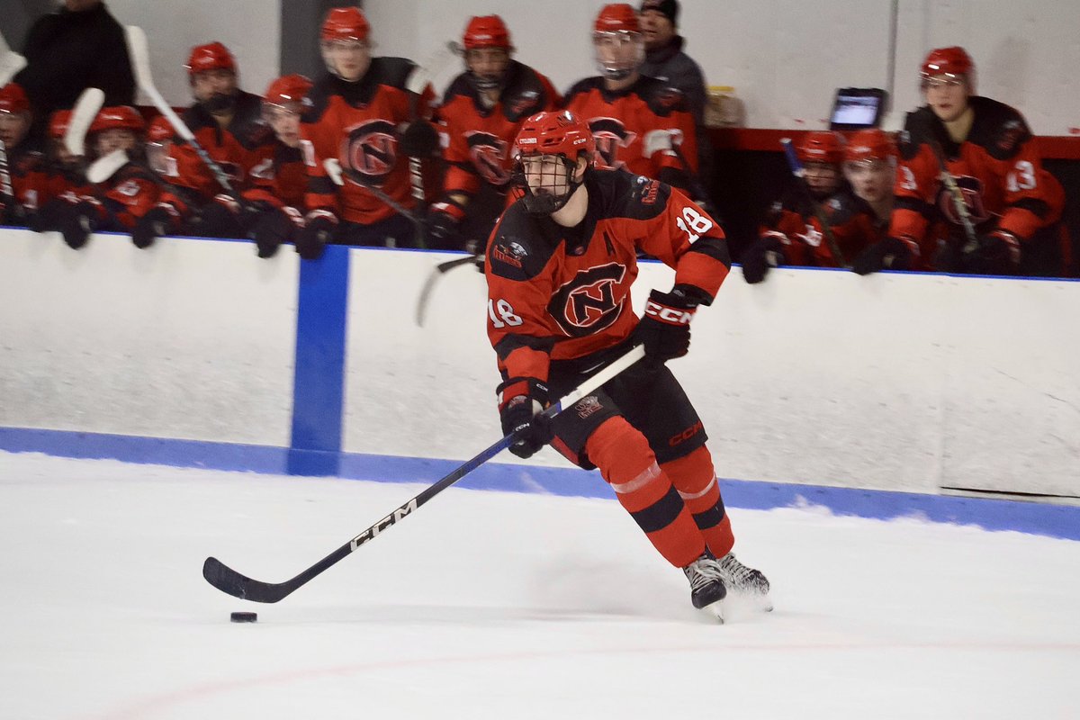 NJrCyclones's tweet photo. NCDC picks up a 4-1 win over the Railers behind an incredible 41-save performance from Paul Dalessio! #rollclones https://t.co/lTpKIAo5WO