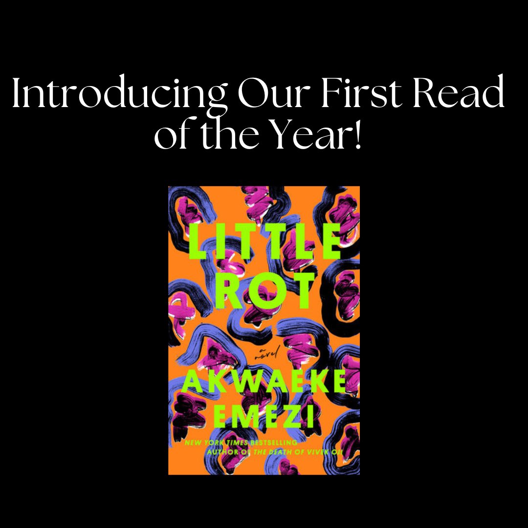 TheBlackPageSoc's tweet image. Our First Read Is Here!
We're kicking off The Black Page Society with Little Rot, Beginning January 2025! 

Are you ready to turn the page with us?

#TheBlackPageSociety #LittleRot 
#AkwaekeEmezi #QuarterlyReads #CelebrateBlackStories
#BookClubJourney