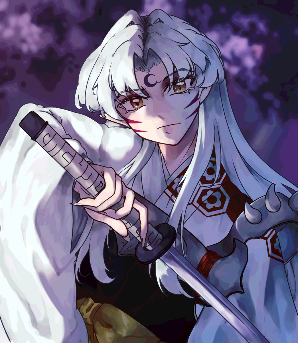 Sesshomaru for me cousin. hopefully I did him justice bcs i just wanna b the cool cousin TT