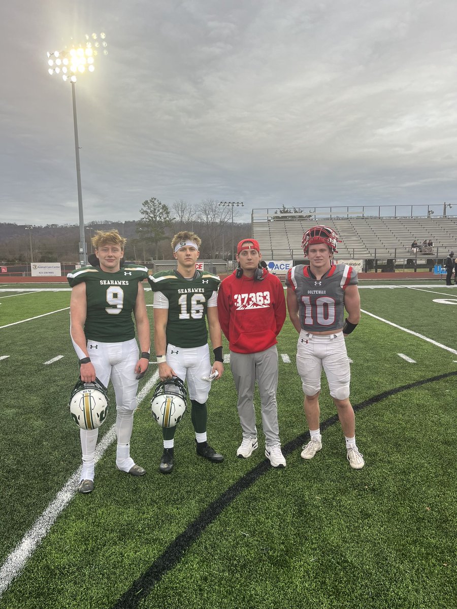 Finally, coached a football game in December… no it wasn’t states but it was still a cool experience! Coaching these great young men in the 2024 Chattanooga area All-Star game was a blast!
