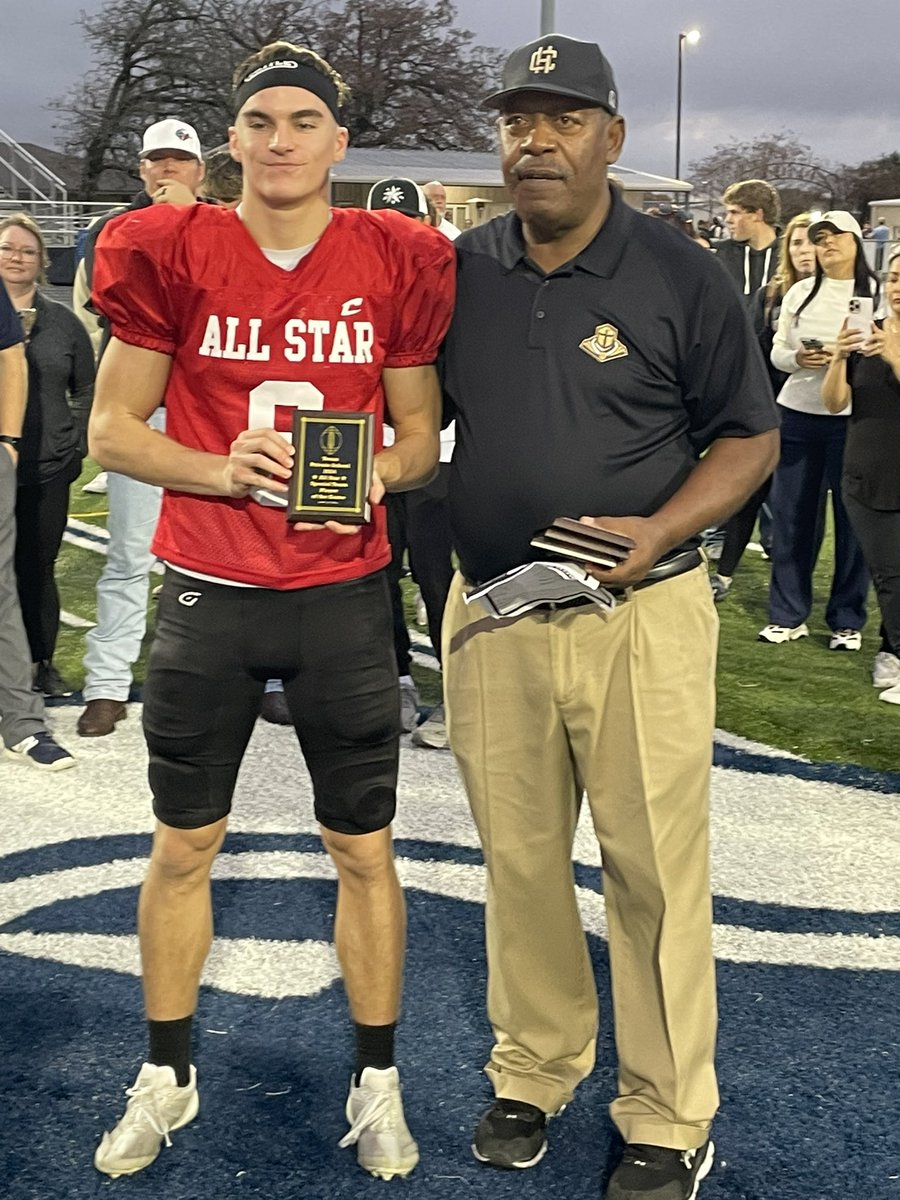 23rd annual Texas Private School Six-Man Football Senior All-Star Game

Special Teams Player of the Game
Peter Najvar, Bryan St. Joseph

<a href="/sjcsathletics/">St Joseph Athletics</a> | <a href="/kbtxsports/">KBTX Sports</a> | <a href="/morganweaver_/">Morgan Weaver</a> | <a href="/TheJakeWeese/">Jake Weese</a>