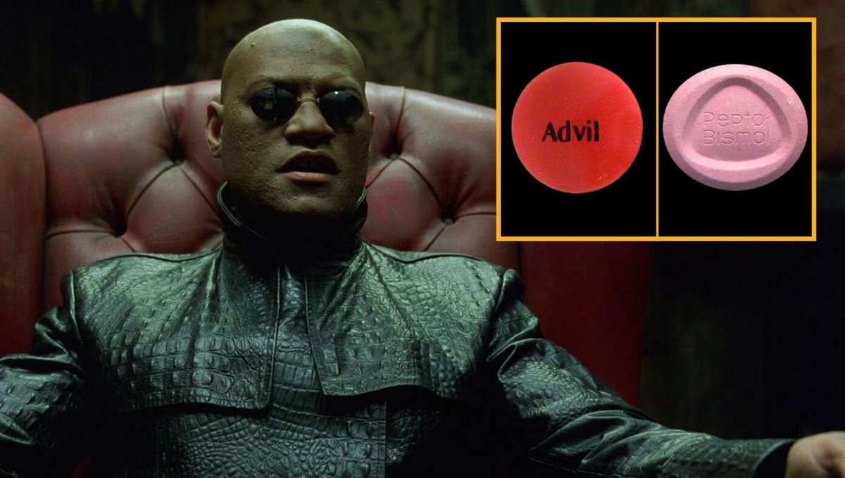 Morpheus Offers 40-Year-Old Man Ibuprofen Or Pepto-Bismol buff.ly/3VrhfwA