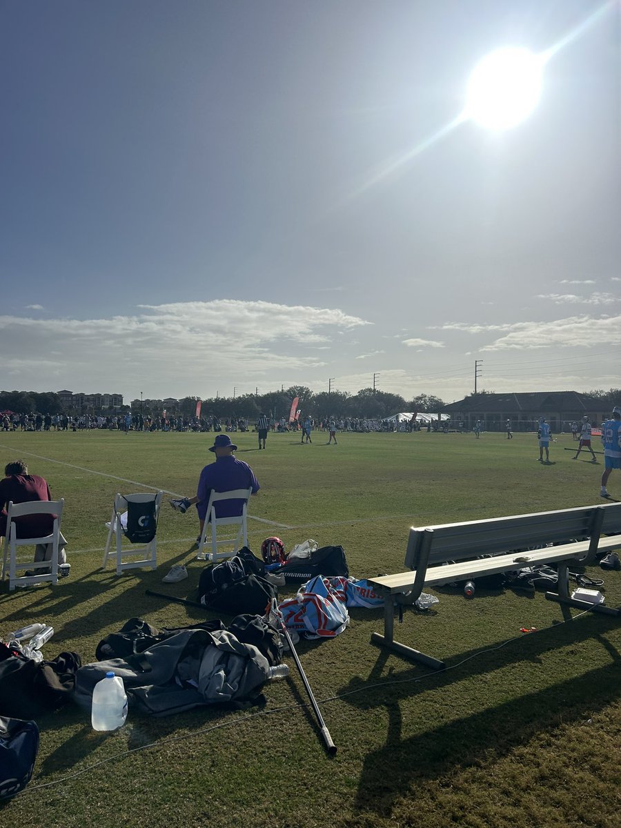 Beautiful day for scouting in the sunshine state ☀️