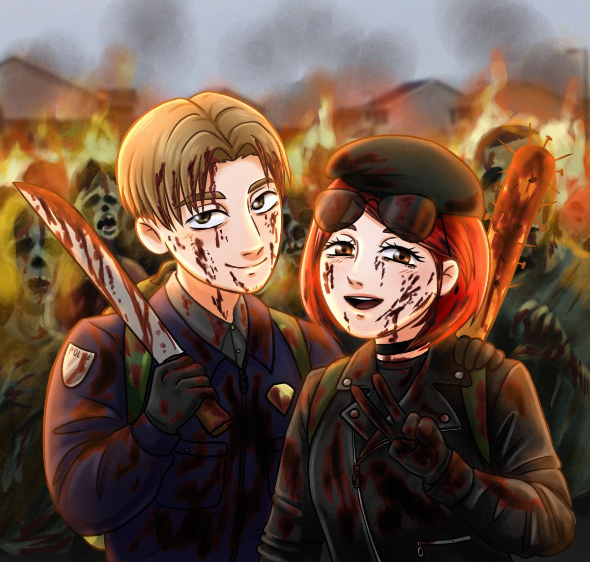 YoshiSad2's tweet photo. @wntks3 I also drew a fanart for my boyfriend ahahhaa https://t.co/NAnR2X2QzR