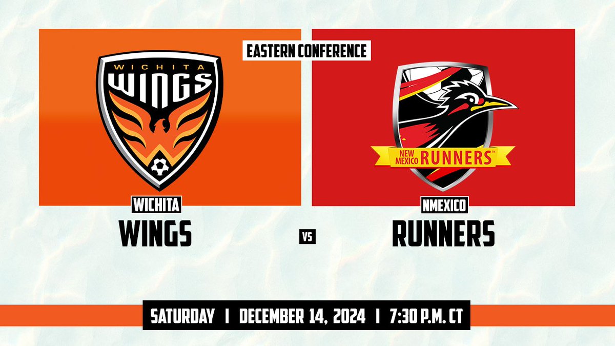 IT’S GAME DAY!! 
🏟️ Park City Arena
⏰ 7:30 PM Kickoff 
🆚 New Mexico Runners
🎟️ Tickets available at box office