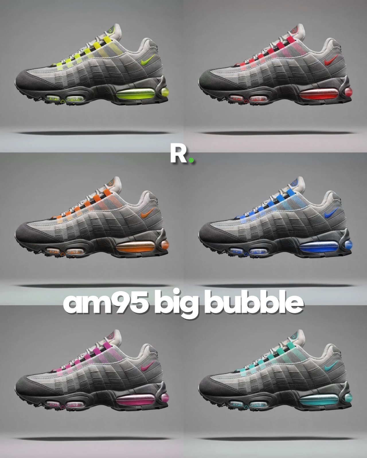 A different kind of Big Bubble. AIRMAX 95 WORKSOUT - YouTube