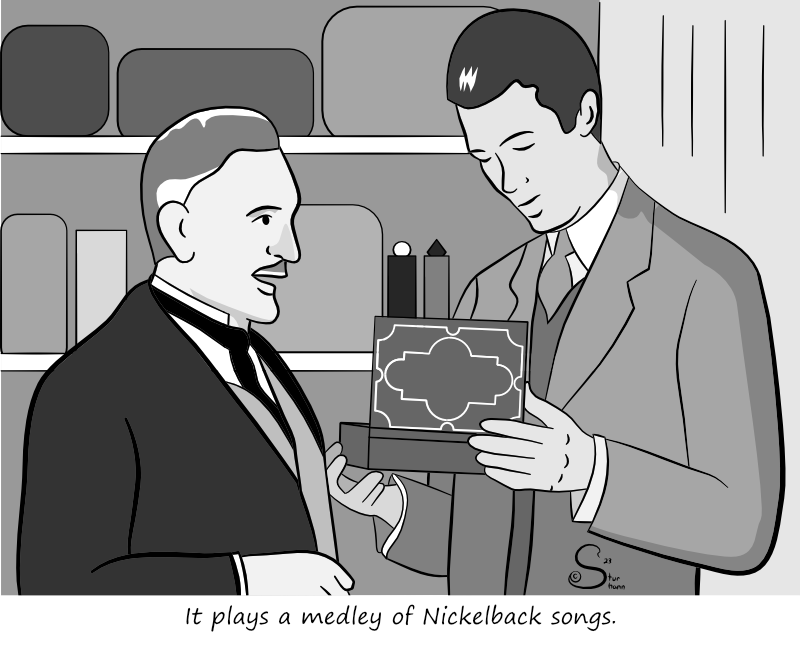 ChrisSturhann's tweet photo. I did a #ReelGags Classic Film #Cartoon about #ShopAroundTheCorner #TCMParty https://t.co/nTCQO2AVL4