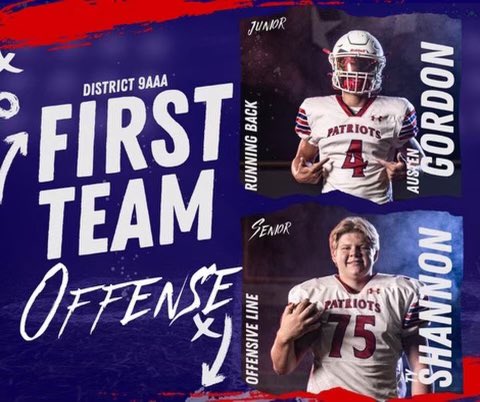 TyShannon75's tweet photo. I am humbled and honored to announce that I have been selected as 1st-Team All-District Offense and 2nd-Team All-District Defense. I have also been selected to All-State Academic ELITE. All Glory to God!! @CoachHSmith #seniorszn #tpw @PlandFootball @THSCAcoaches https://t.co/Akf85ipwMi