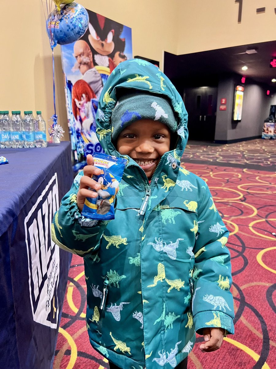 We had a great time hosting families at a pre-release screening of <a href="/SonicMovie/">Sonic the Hedgehog</a>. Families received tickets, drinks, popcorn and <a href="/ARizzo44/">Anthony Rizzo</a> promised all the candy they wanted! Thank you <a href="/ParamountMovies/">Paramount Movies</a> for teaming up with us for this fun filled afternoon. Sonic releases in theatres