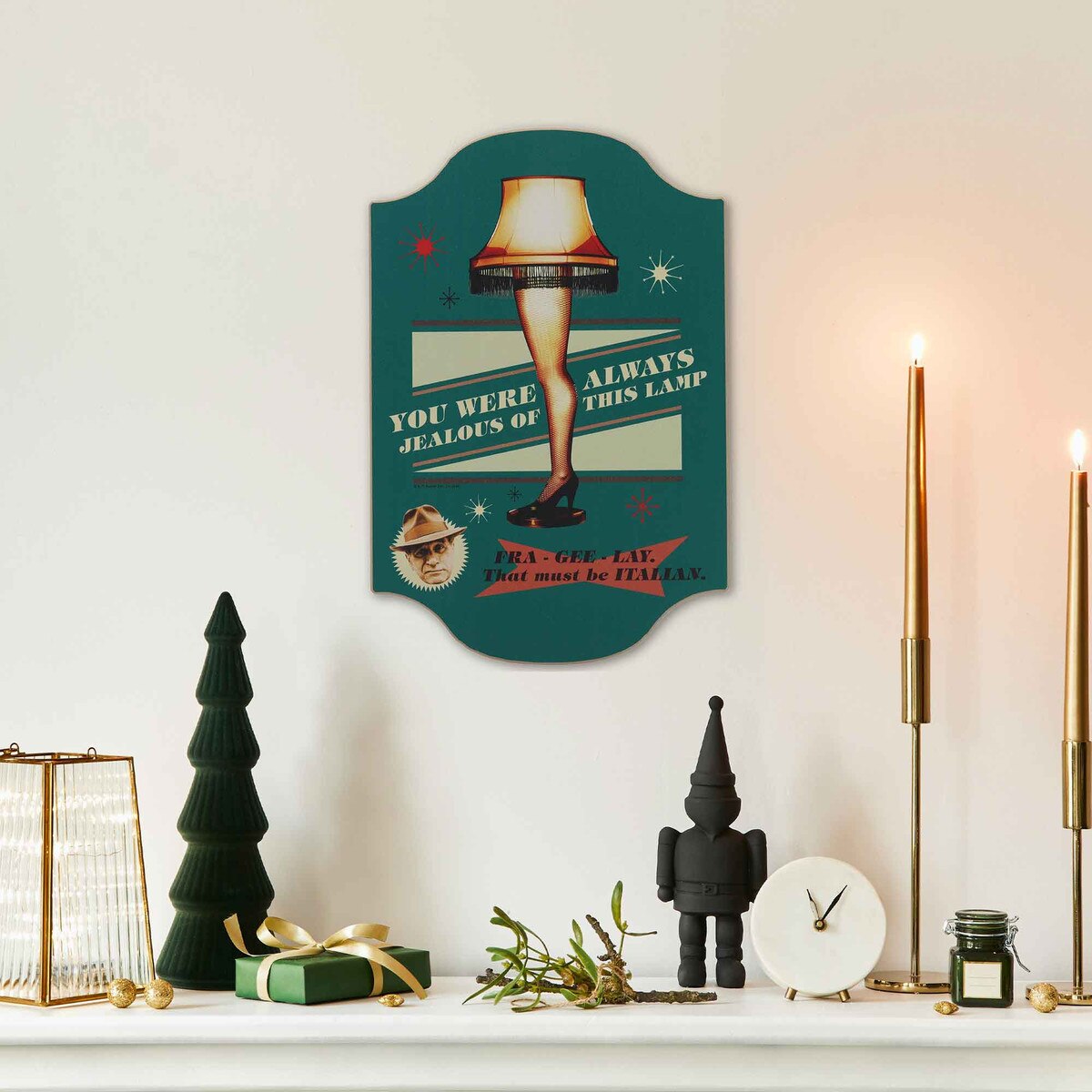 ClassicsPop's tweet image. “You were always jealous of this lamp!” 🎄✨ The A Christmas Story leg lamp wall decor is here to bring laughs and festive spirit. Perfect gift for fans of the classic! #ChristmasStory #HolidayHumor #FraGeeLay l8r.it/sDkw