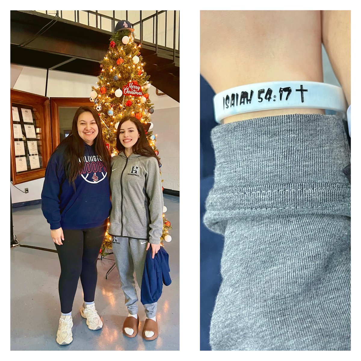 I had a great visit at <a href="/ABU_WBB/">Arlington Baptist University Women’s Basketball</a>. Thank you <a href="/CoachSRoach/">Skye Roach</a> for having me and for letting me watch the team practice 
#noweapon