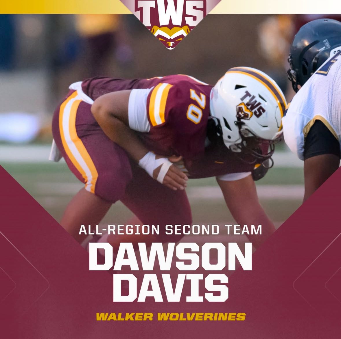 The Walker School Football tweet media