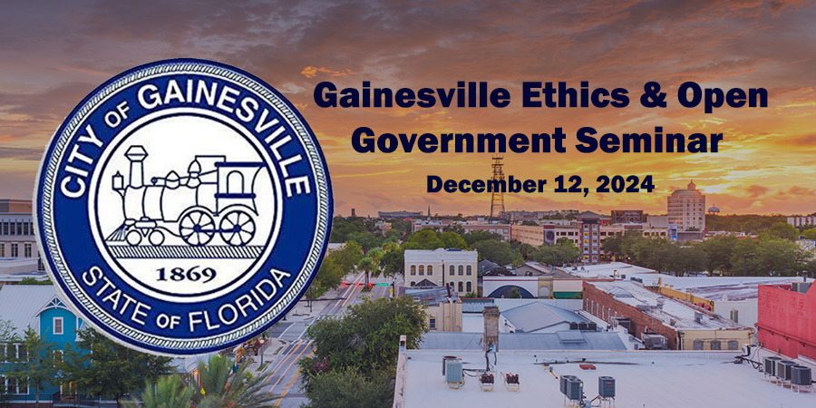 florida_ethics's tweet photo. Many thanks to Gainesville’s City Commission for inviting FEI back to conduct their 4-hour ethics &amp; open government training. It’s an honor to assist them with their ethics educational needs! #ethicsingovernment #ethicsmatter #training #FEI https://t.co/7mZwchy4wM
