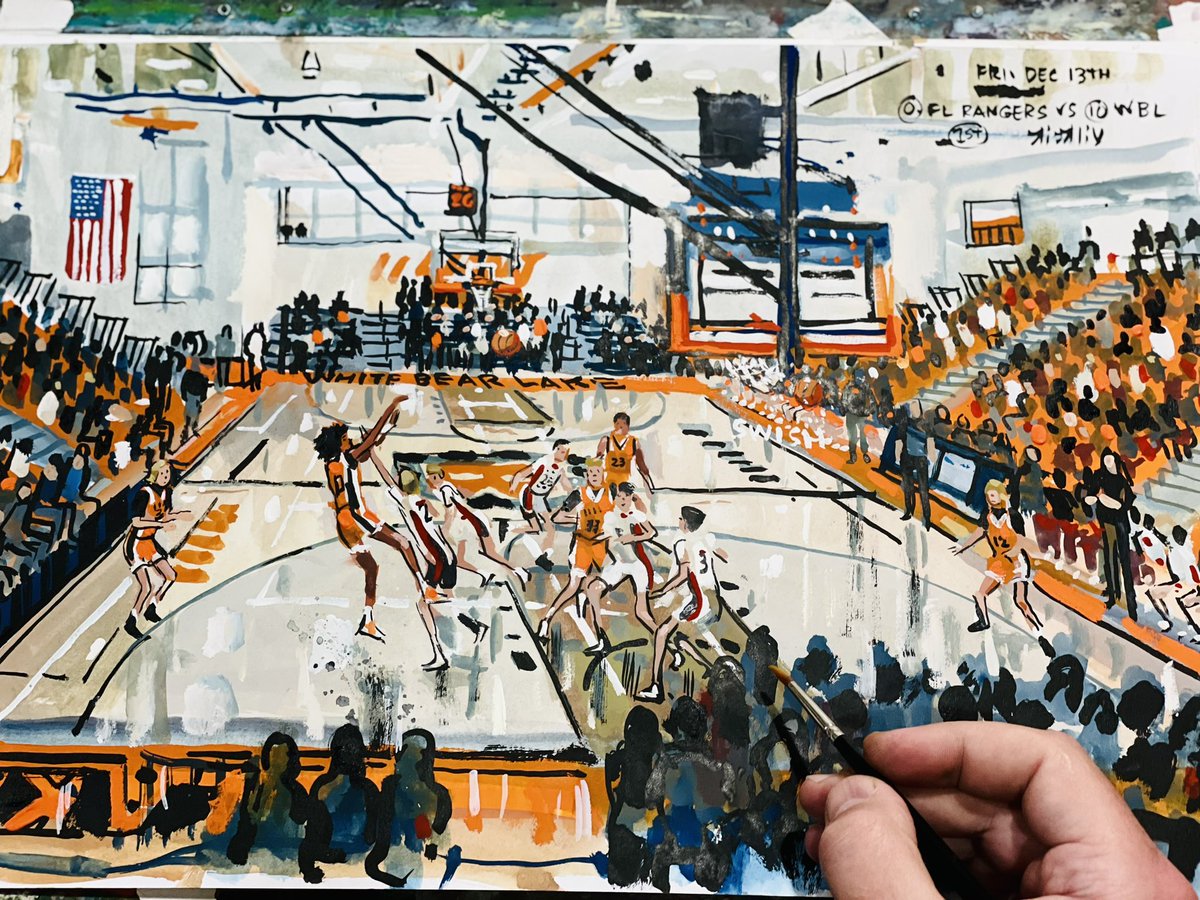 Last nights documentation of Galvin Court in White Bear Lake. #basketball