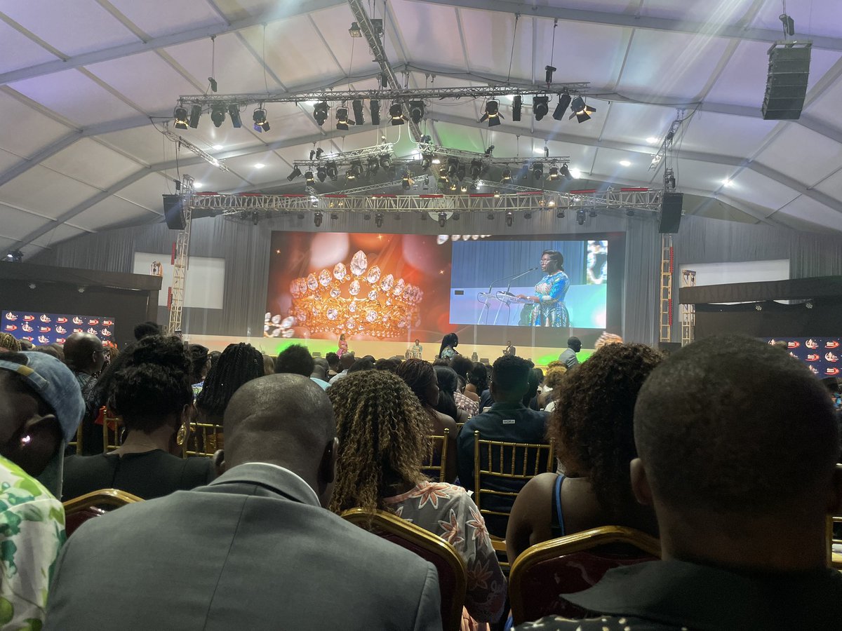 L’année dernière, j’ai suivi miss Togo depuis une salle de garde, cette année j’y suis … 

#MissTogo2025