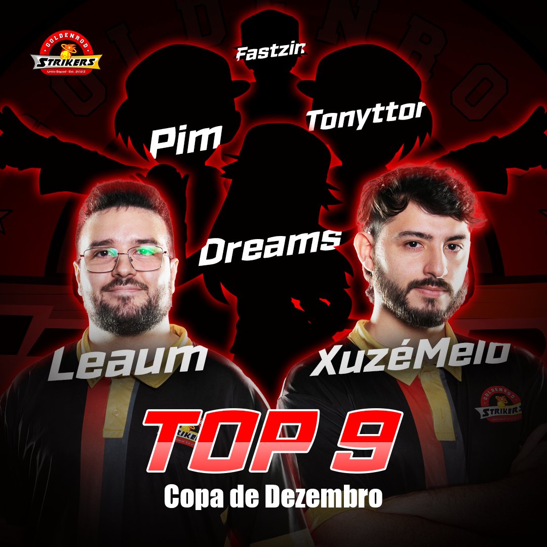 Incansáveis! 

Com 3 dias após a reformulação, atingimos a trave para o top 8 na copa de Dezembro.

Grandes desafios sendo superados em pouco tempo para este split!

Agradecemos o apoio da comunidade e dos nossos queridos goldinhos torcedores.

#PokemonUnite <a href="/UniteBrazil/">Pokémon UNITE Championship Series Brazil</a>