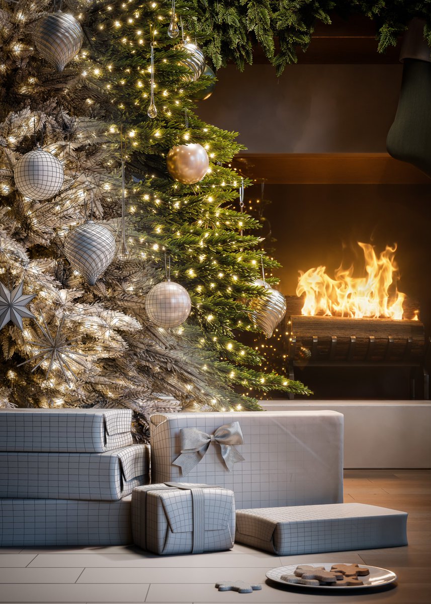 jonedis_'s tweet image. Happy Holidays! Here is an interior 3D visualization I created to celebrate. I create photo-realistic 3d renderings for architecture and products.
#blender #b3d #interiorvisualization #archviz